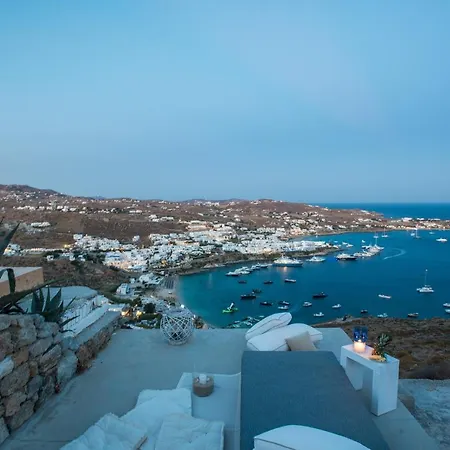 וילה Mykonos Psarou Place With Private Jacuzzi פסארו