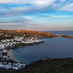 빌라 Mykonos Psarou Place With Private Jacuzzi 프사로우
