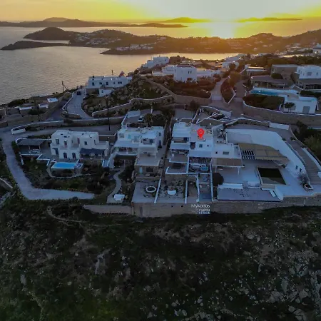 빌라 Mykonos Psarou Place With Private Jacuzzi *